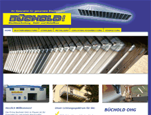 Tablet Screenshot of buechold.de